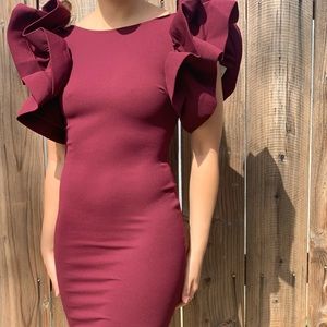 FOREVER 21 | Burgundy Knit Dress F21 [NWT]